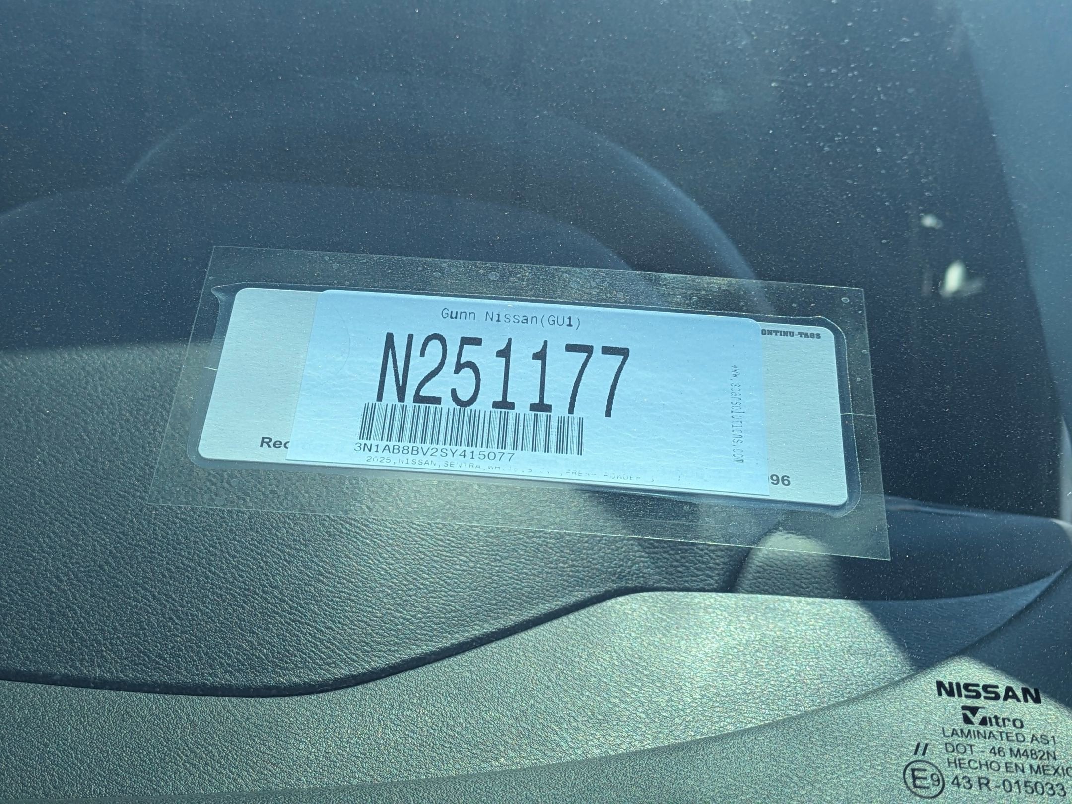 2025 Nissan Sentra S