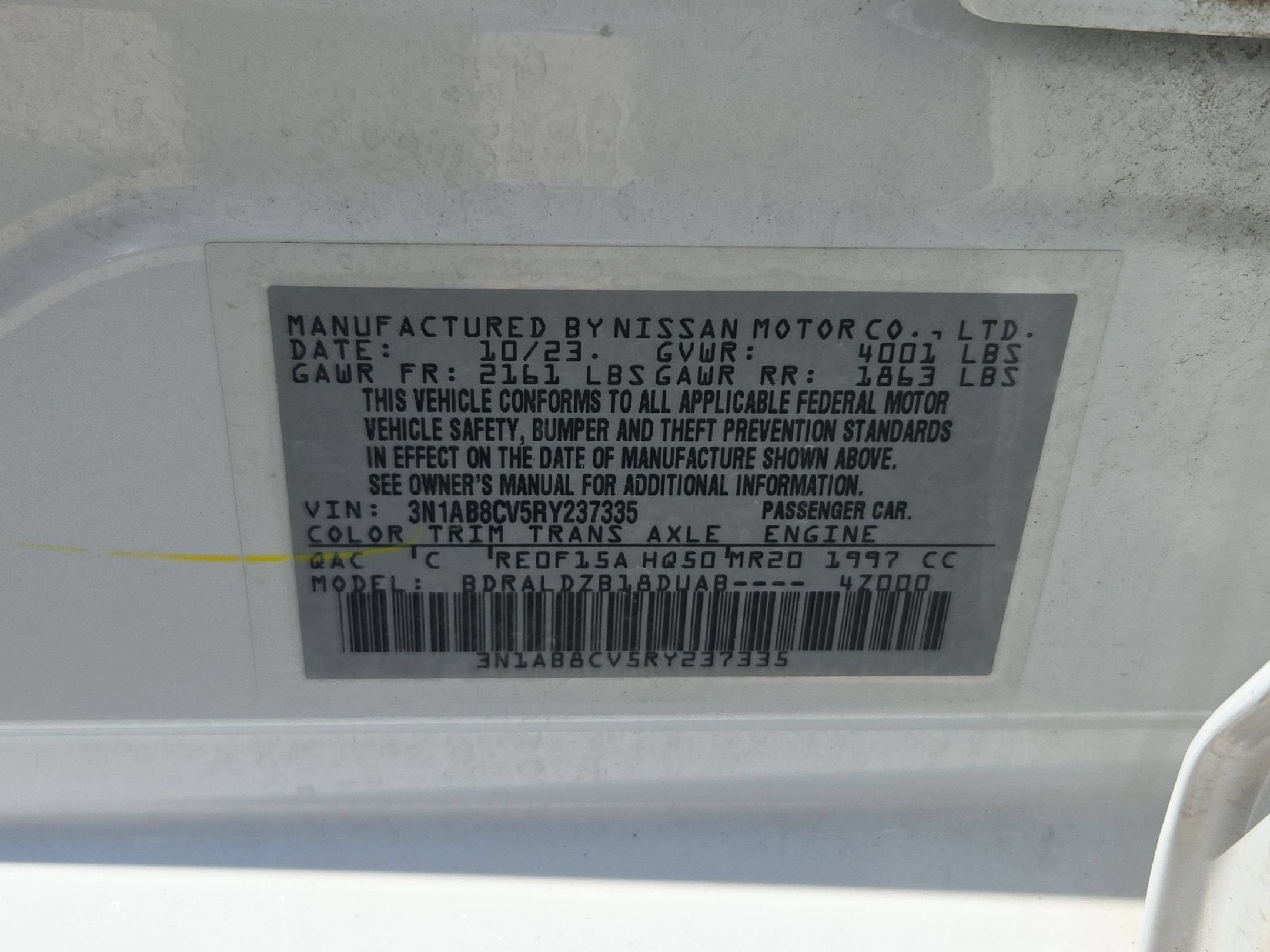 2024 Nissan Sentra SV