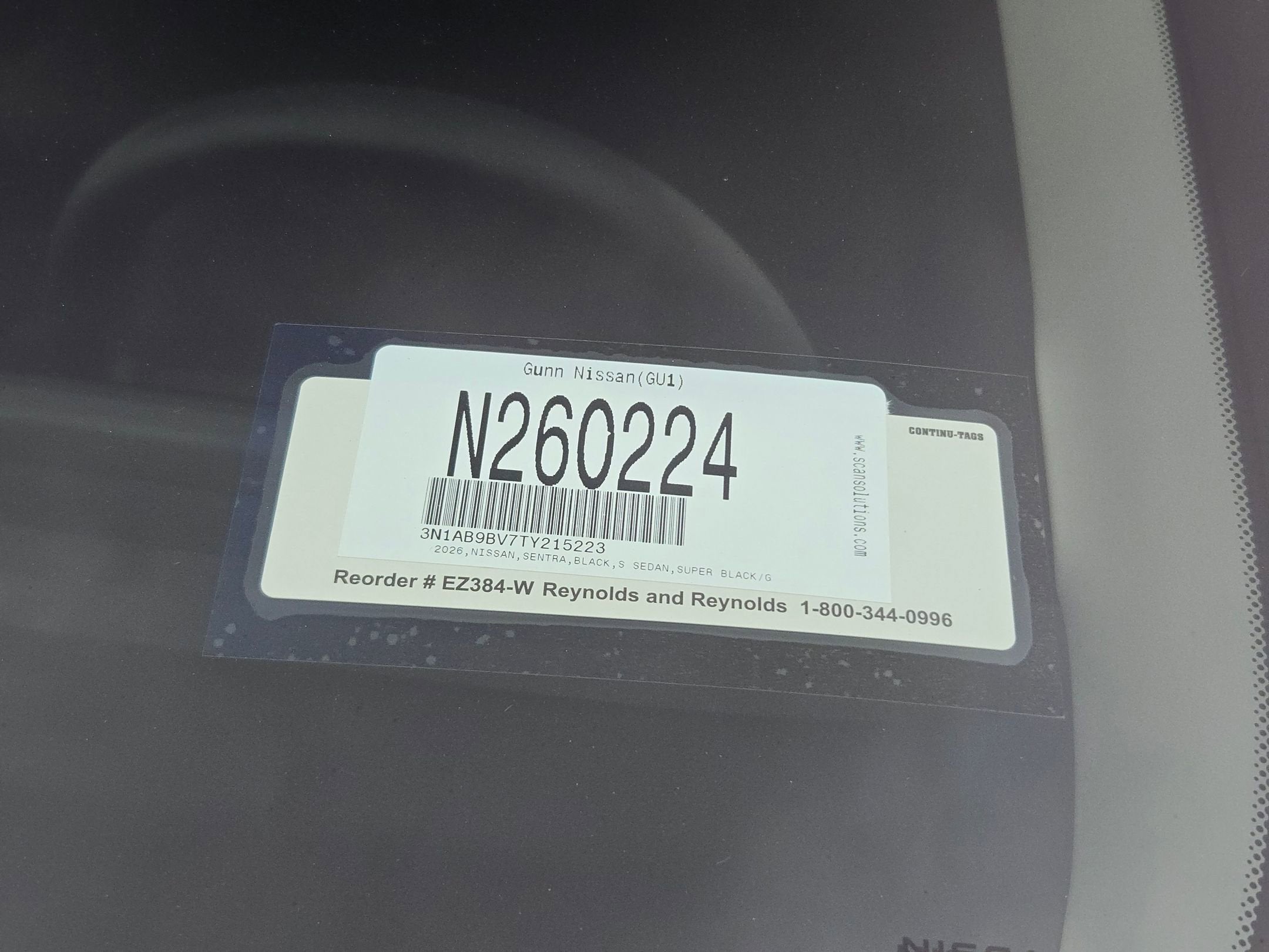 2026 Nissan Sentra S