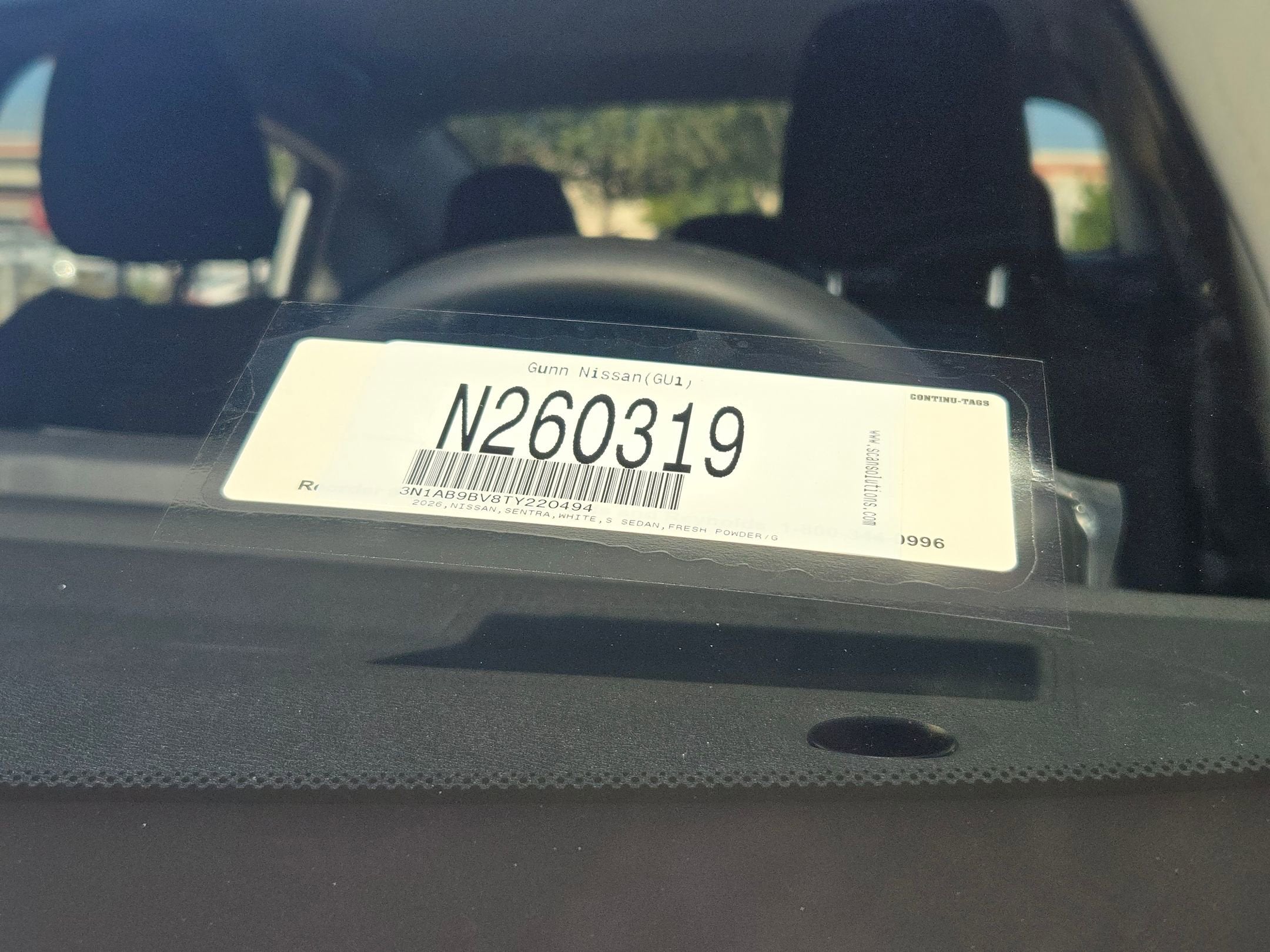 2026 Nissan Sentra S