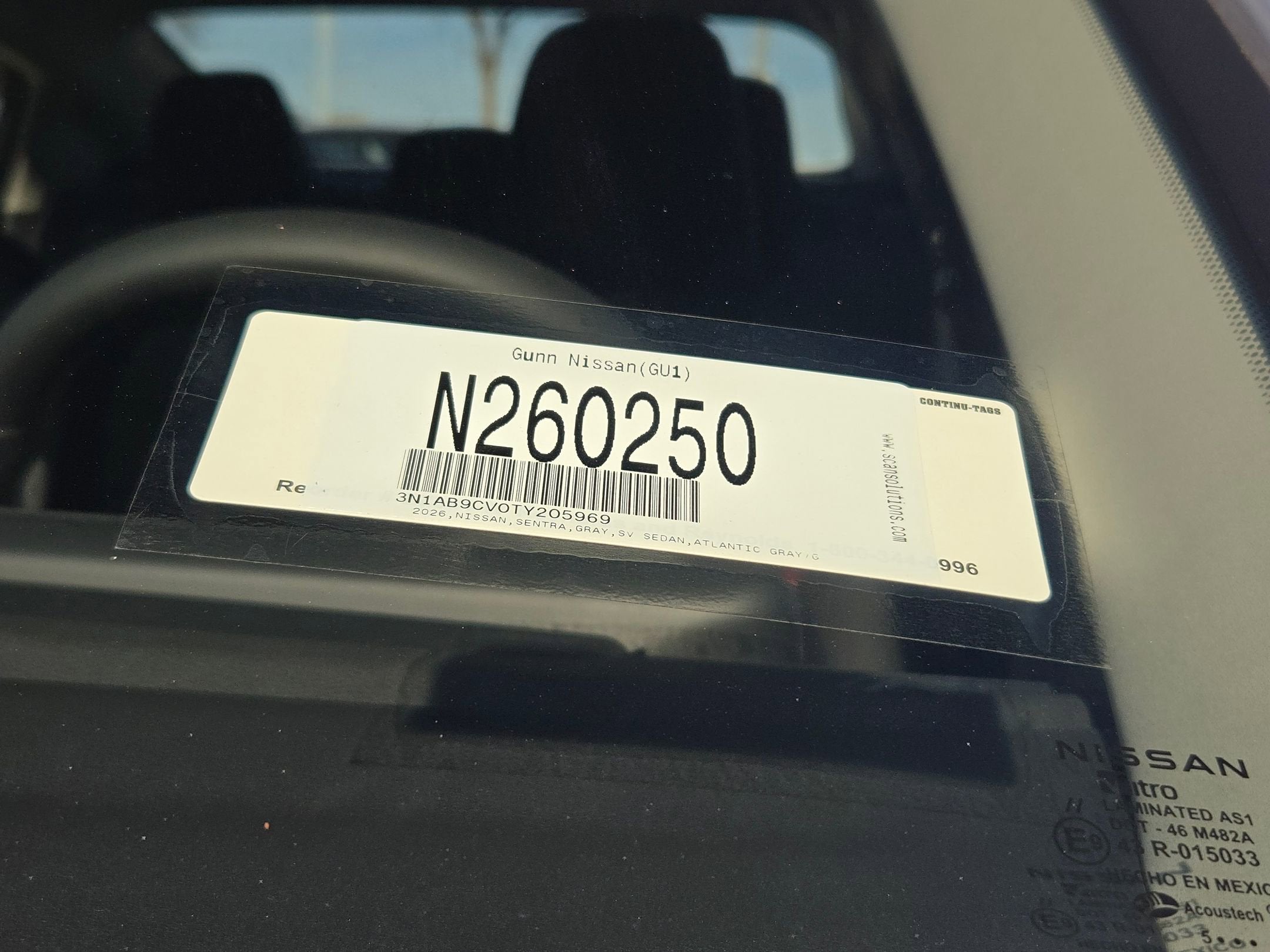 2026 Nissan Sentra SV