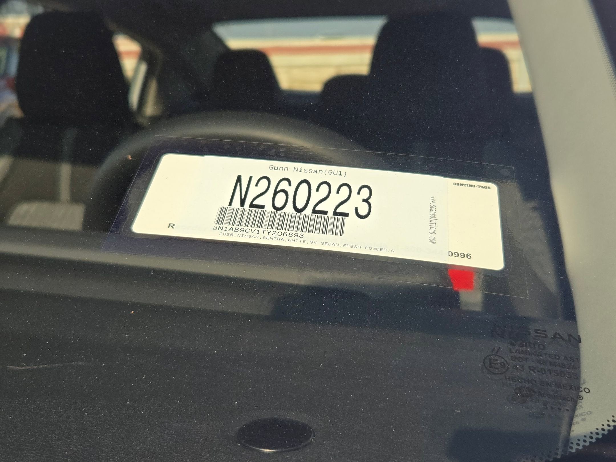 2026 Nissan Sentra SV