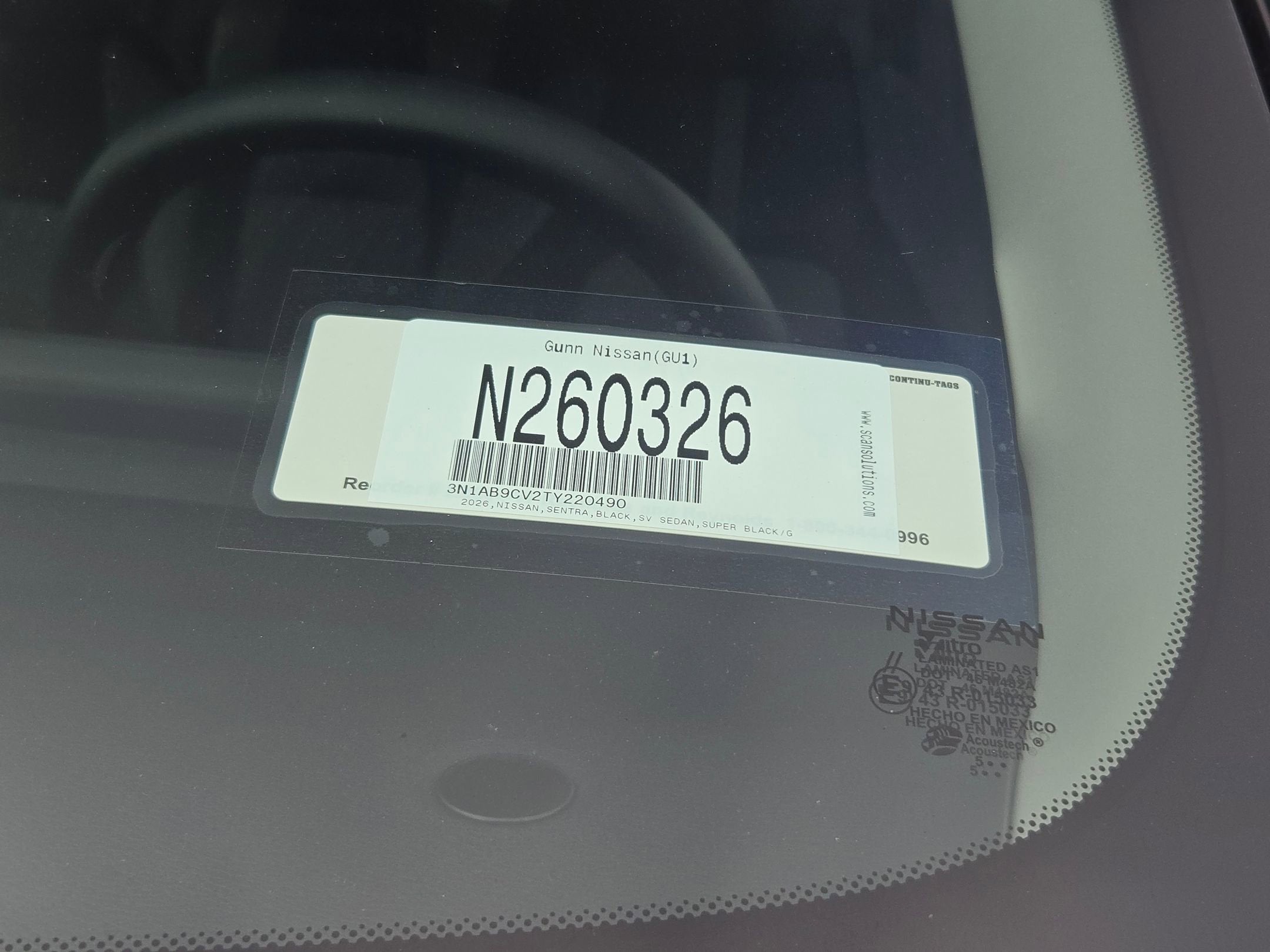 2026 Nissan Sentra SV