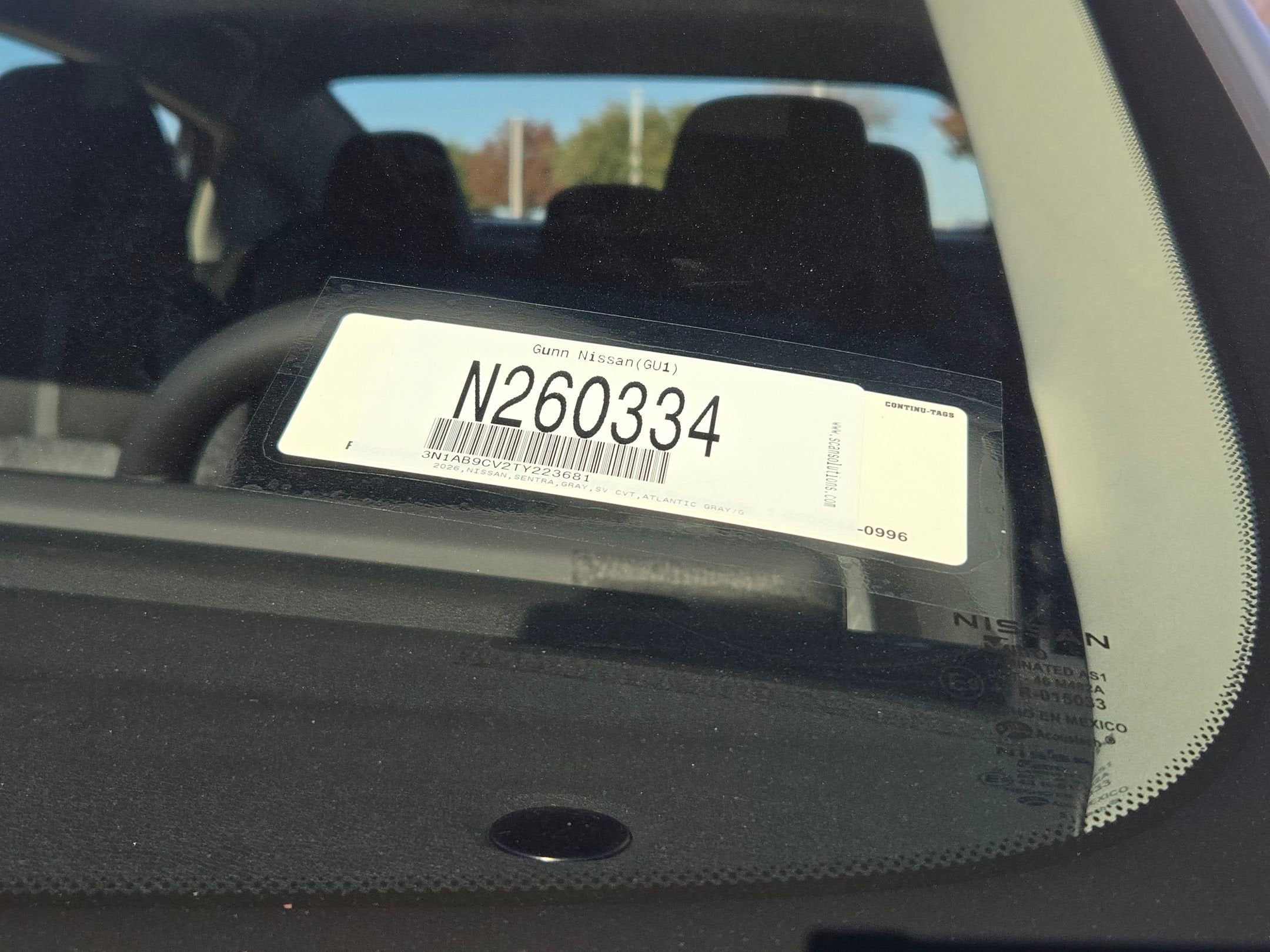 2026 Nissan Sentra SV