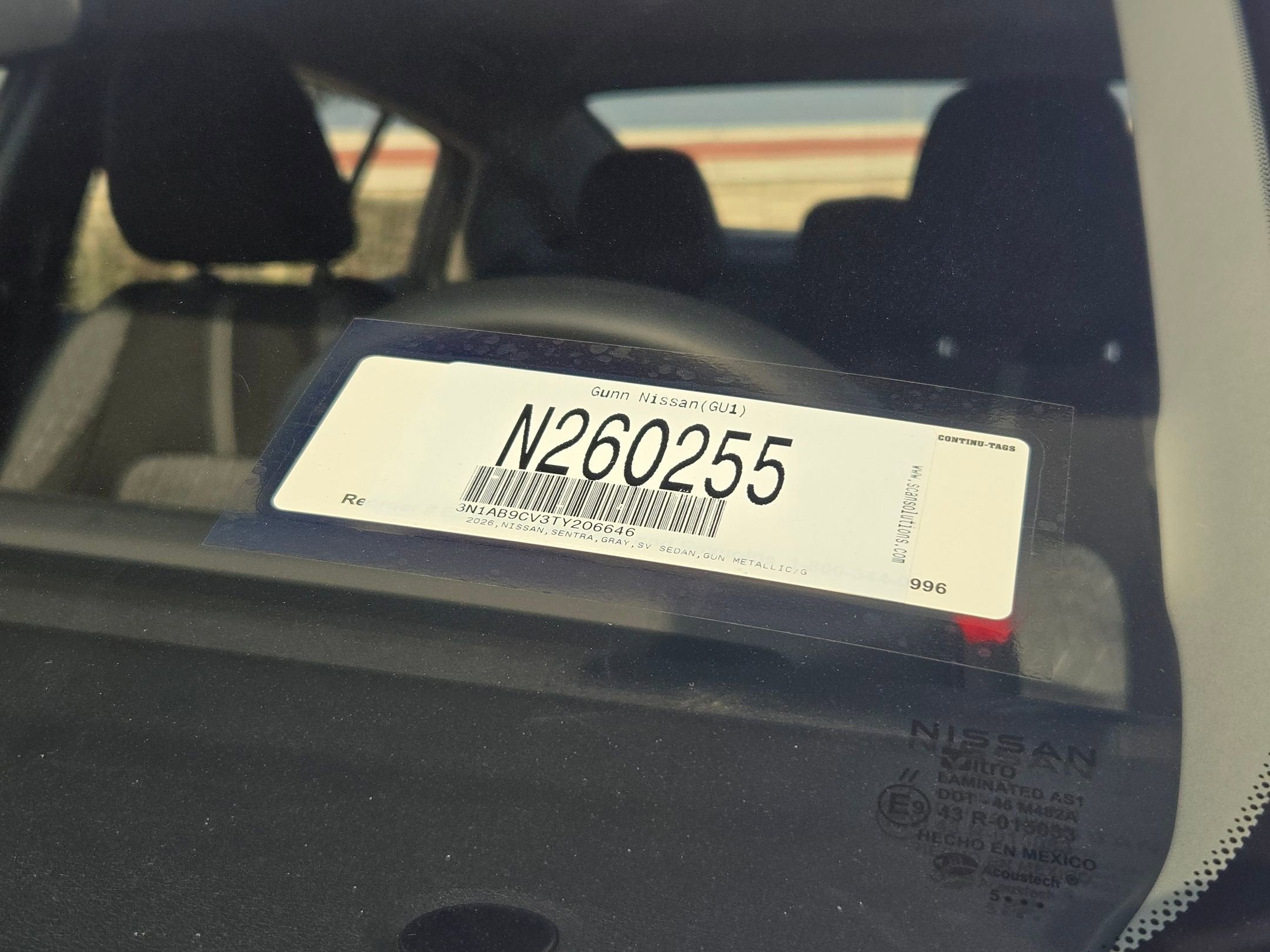 2026 Nissan Sentra SV