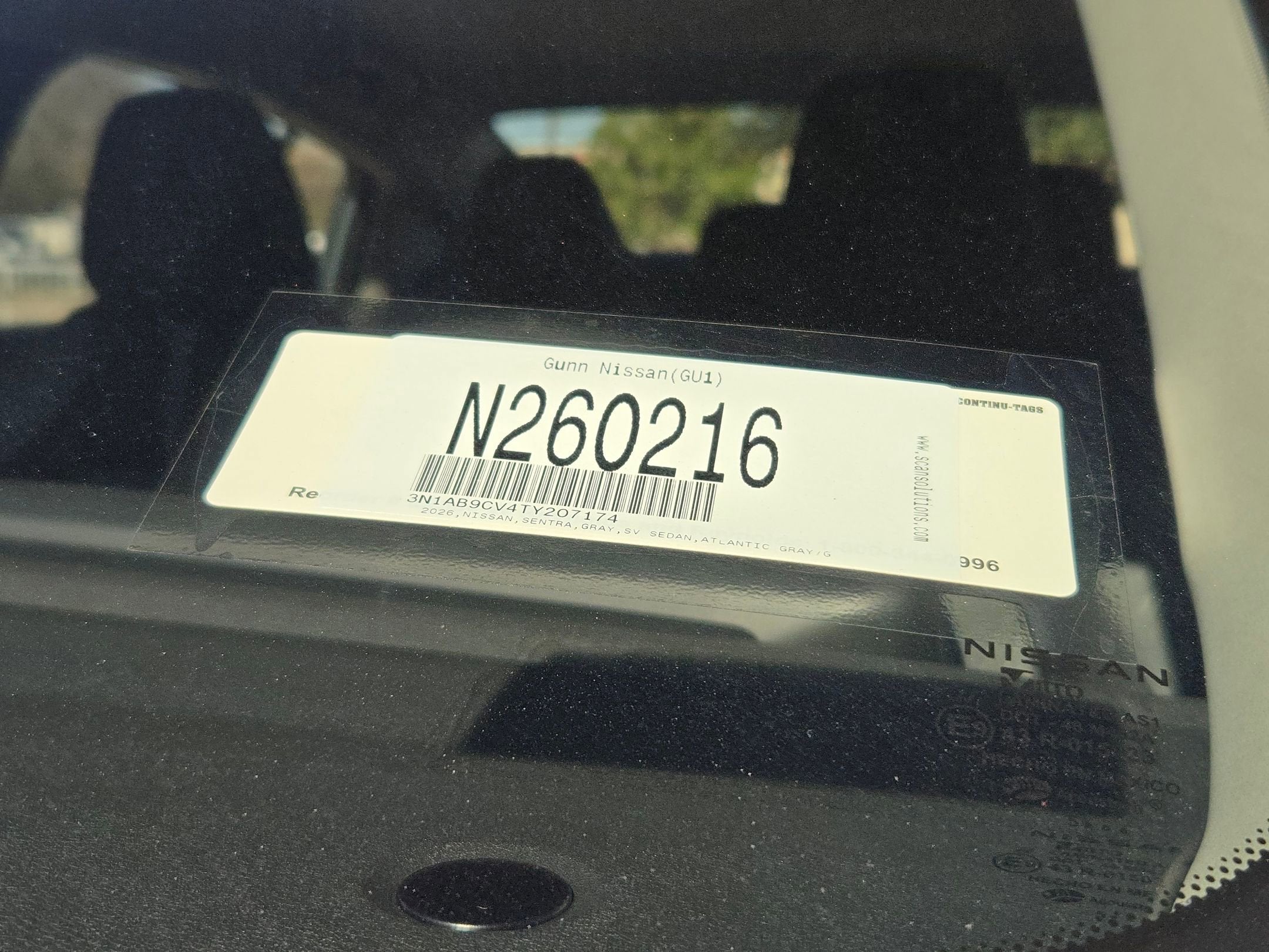 2026 Nissan Sentra SV