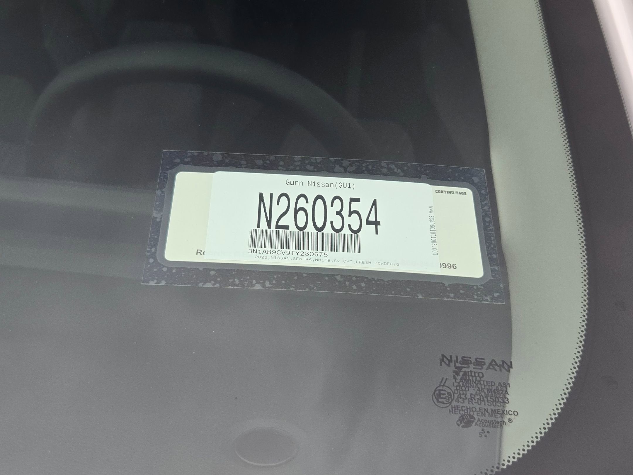 2026 Nissan Sentra SV