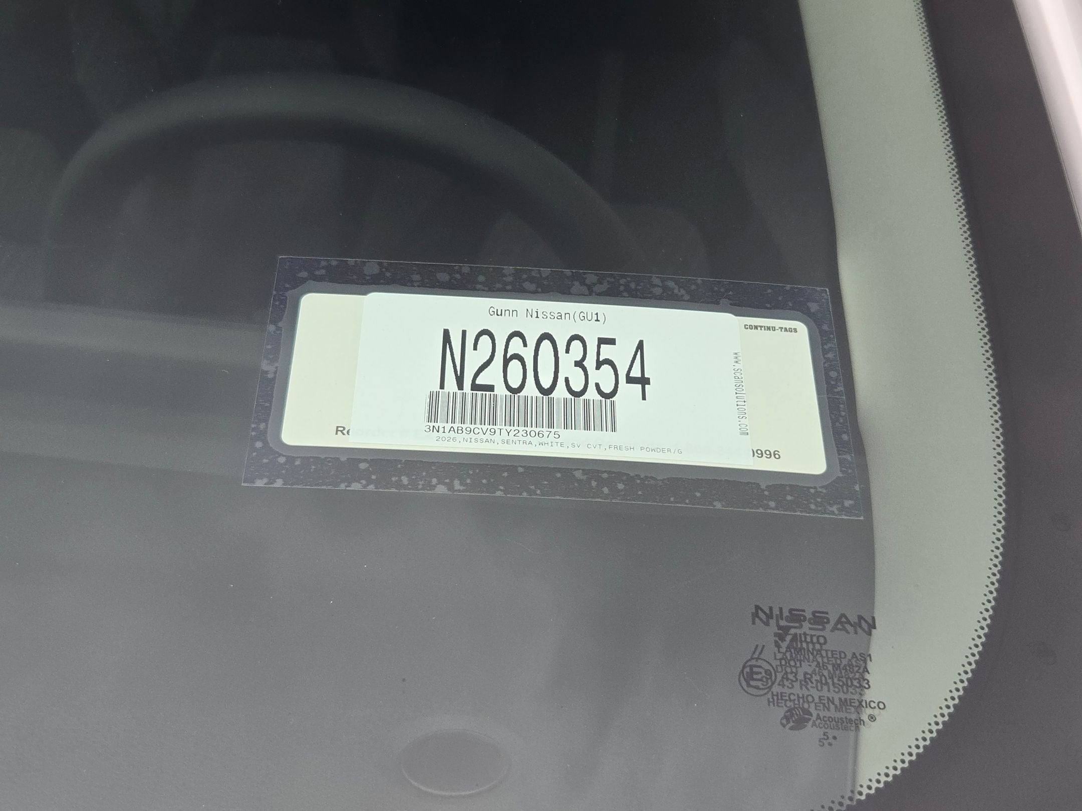 2026 Nissan Sentra SV