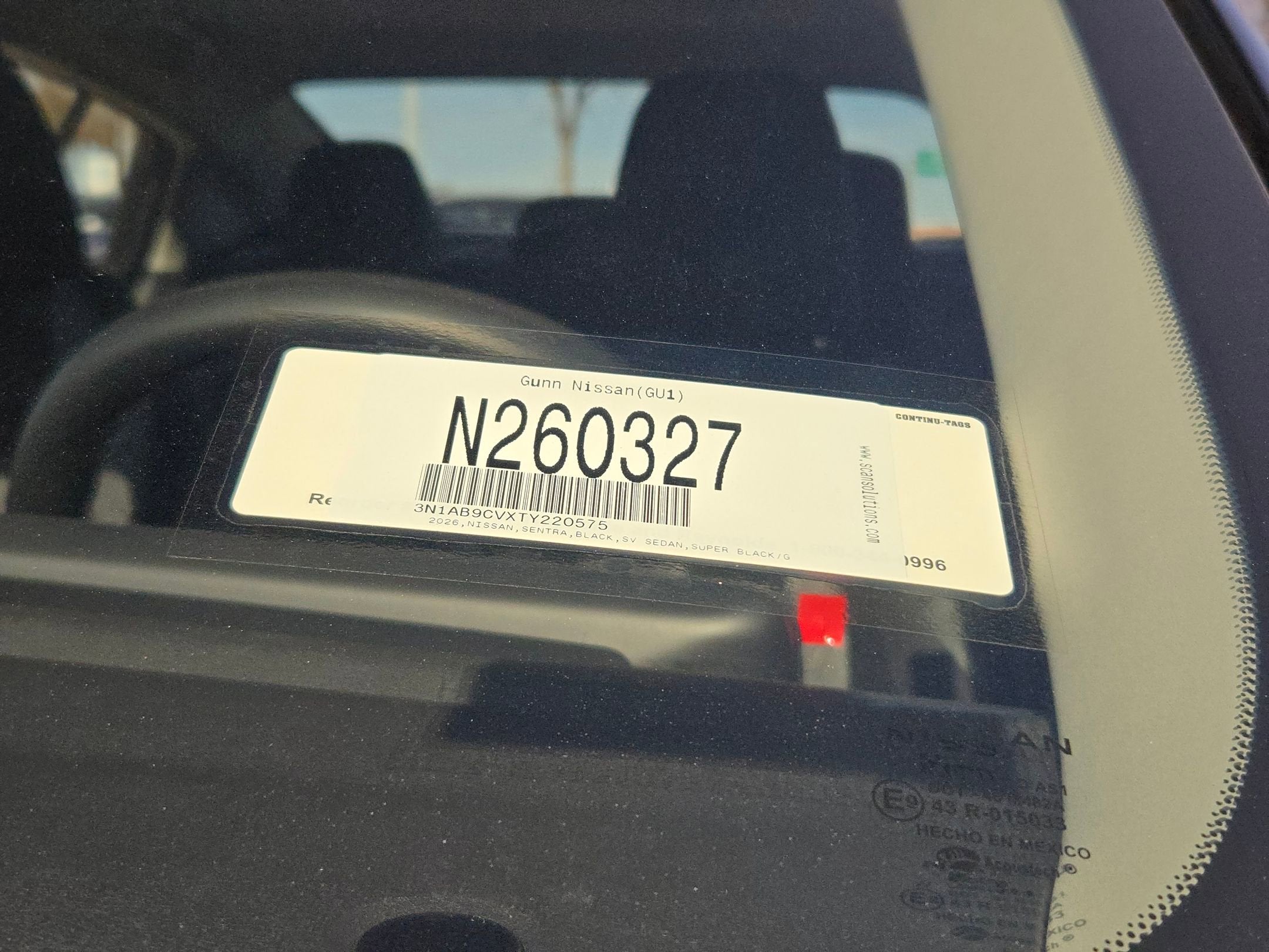 2026 Nissan Sentra SV