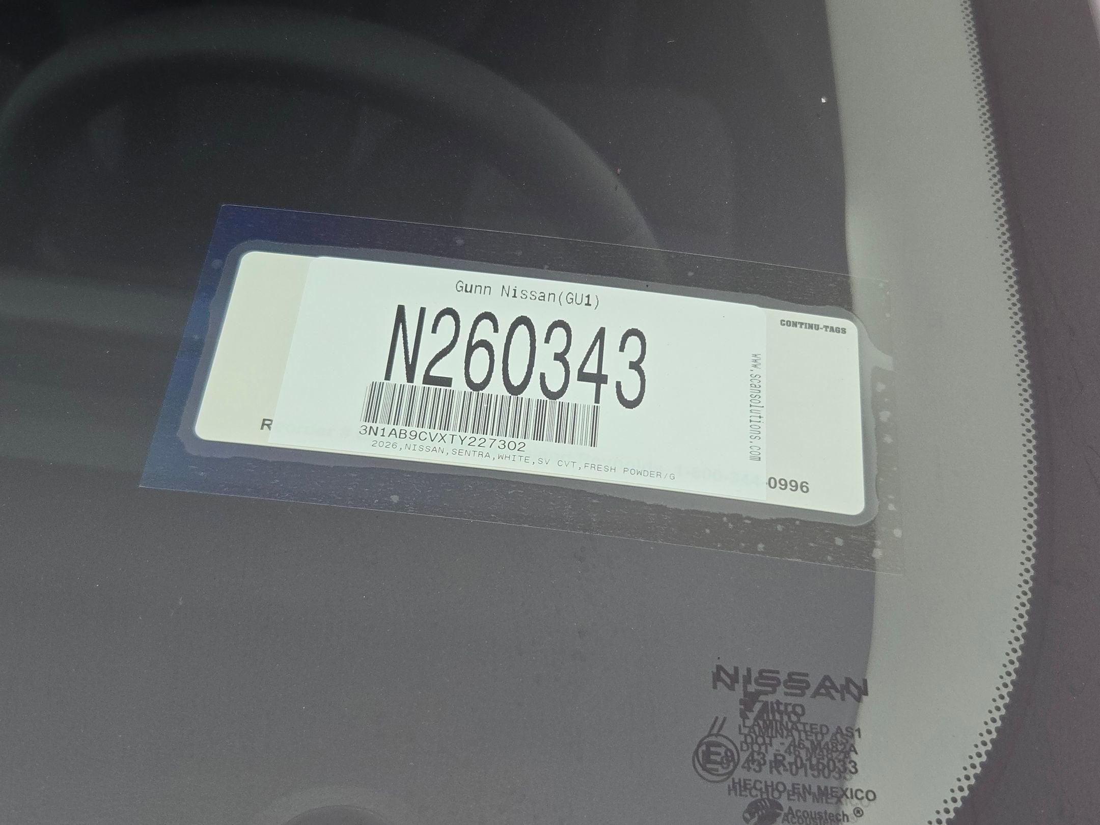 2026 Nissan Sentra SV