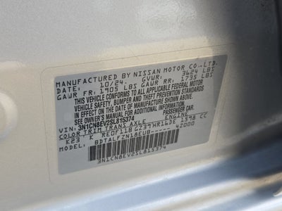 2025 Nissan Versa SV