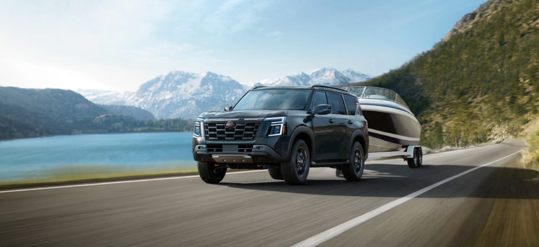 2025 Nissan Armada with LED headlights