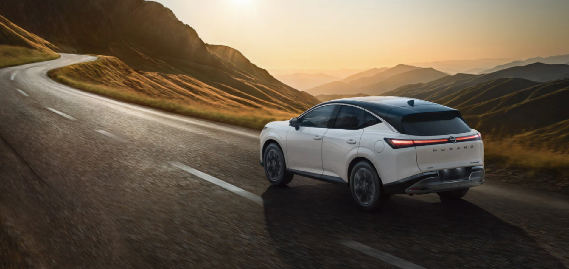 2025 Nissan Murano driving away