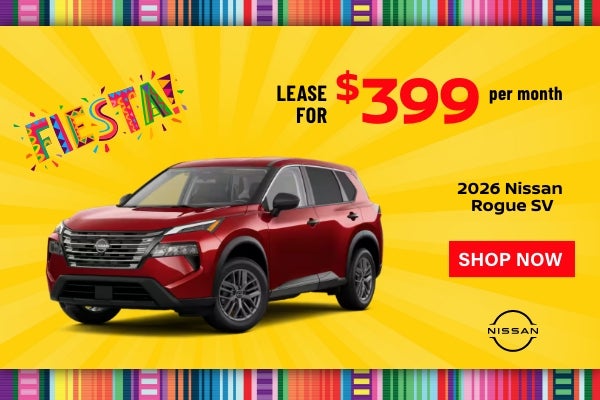 Gunn Nissan Rogue SV Banner