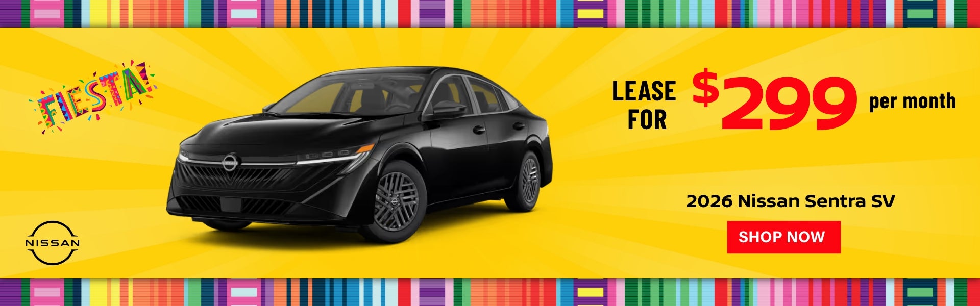 Gunn Nissan Sentra SV Banner