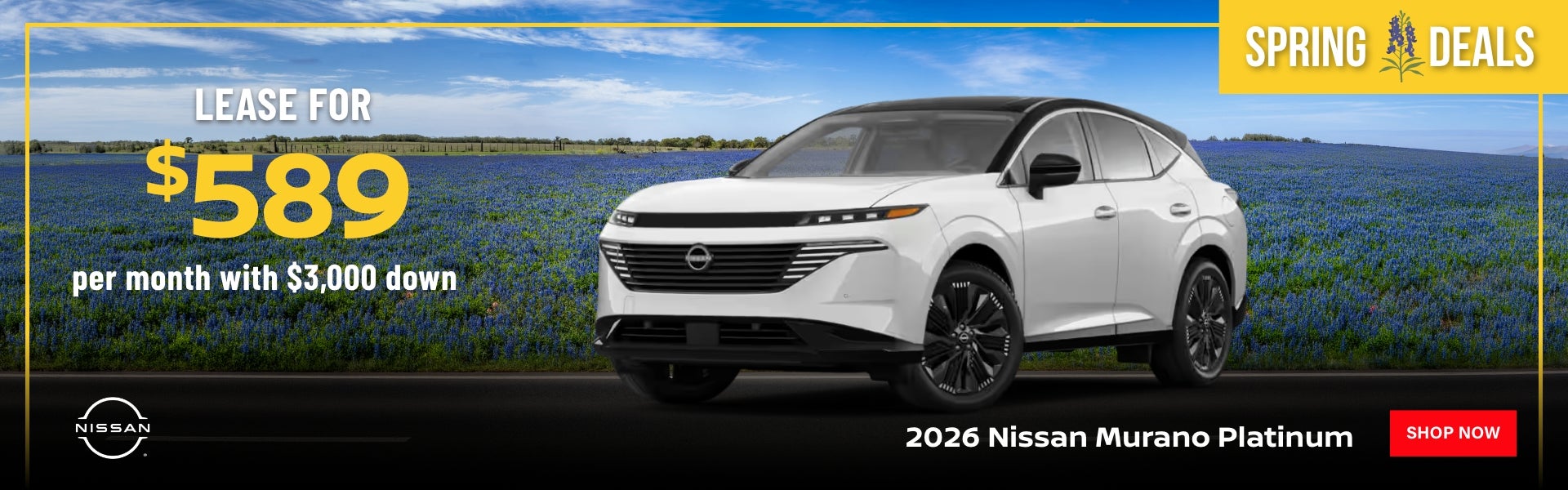 Gunn Nissan Murano Platinum banner