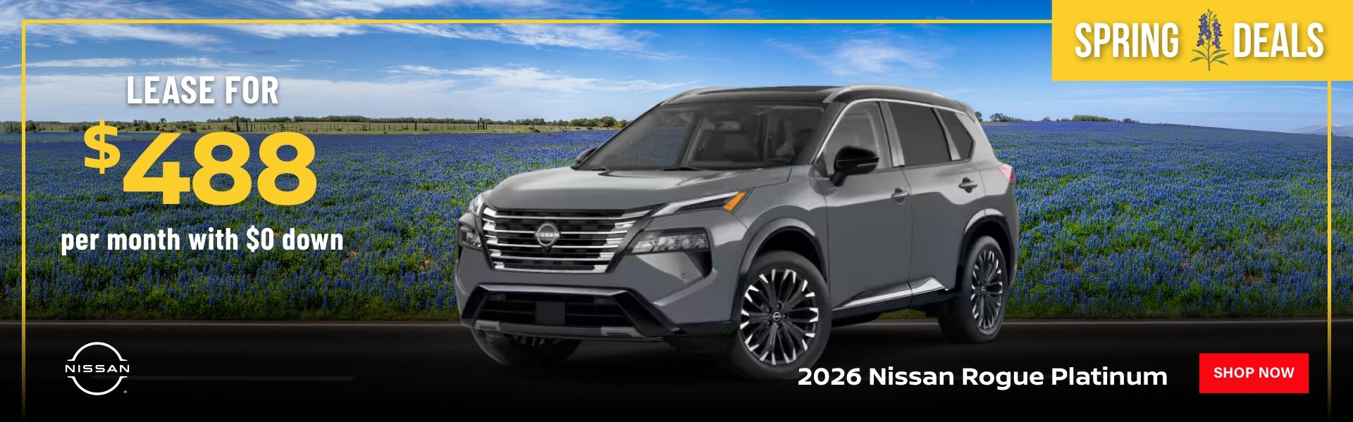 Gunn Nissan Rogue Platinum banner