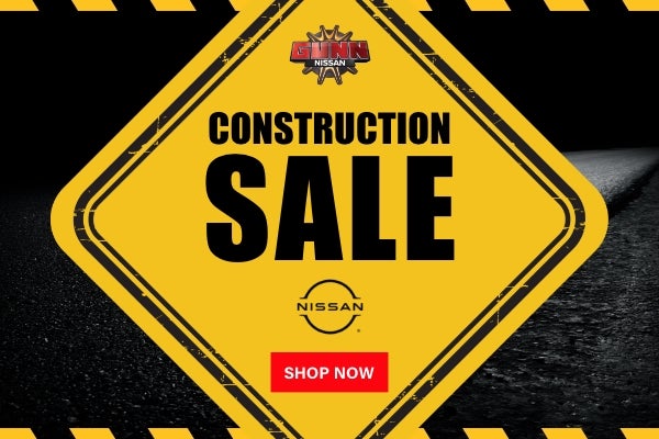 Gunn Nissan Construction Sale