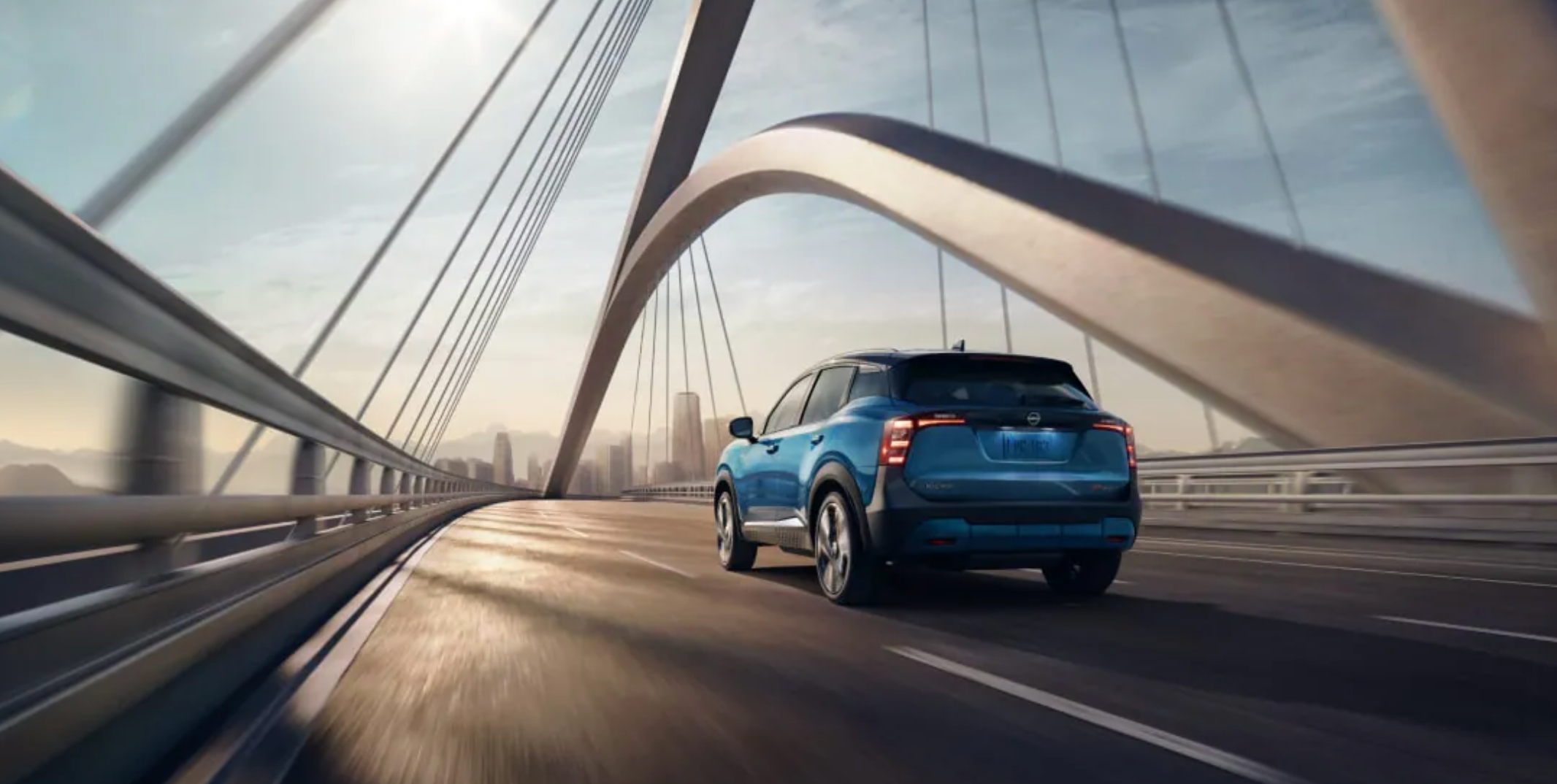 New Nissan Kicks driving on a highway