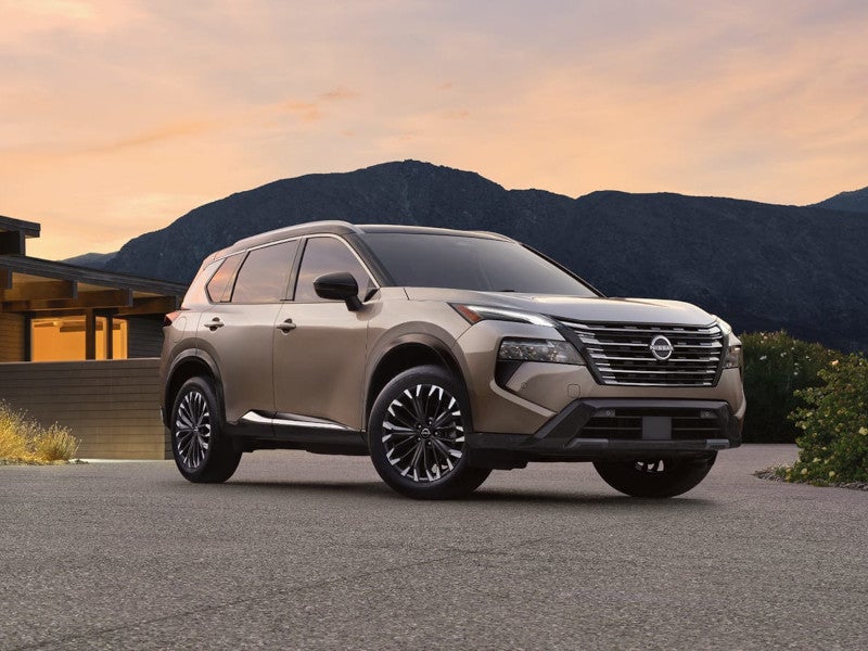 A 2026 Nissan Rogue, a compact crossover SUV, emphasizing its contemporary design and versatile functionality.